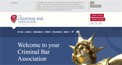 Desktop Screenshot of criminalbar.com